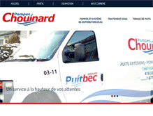 Tablet Screenshot of pompeschouinard.com